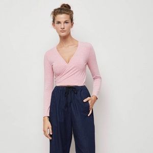 Gorman cropped wrap top